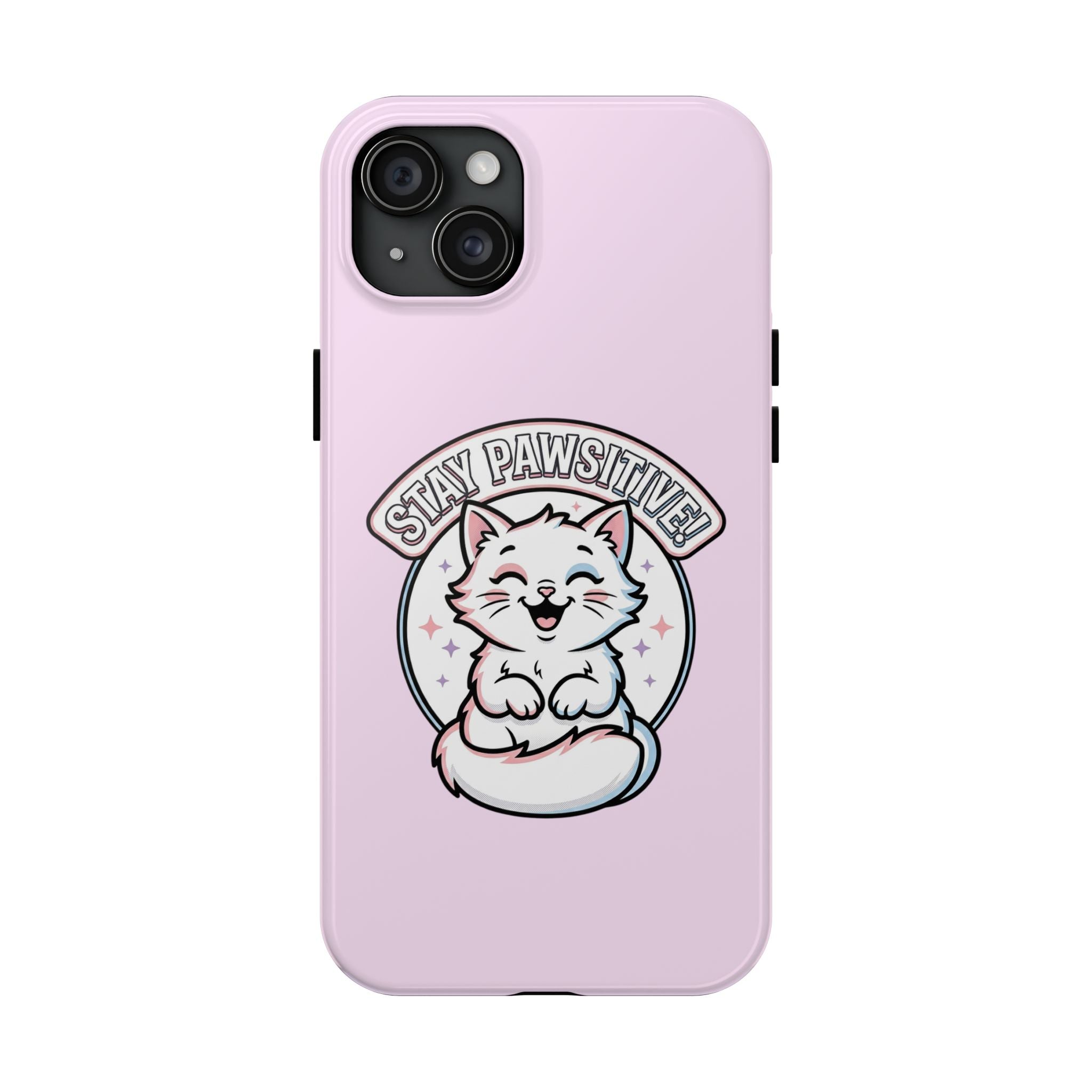 Marshmallow's Stay Pawsitive Phone Case