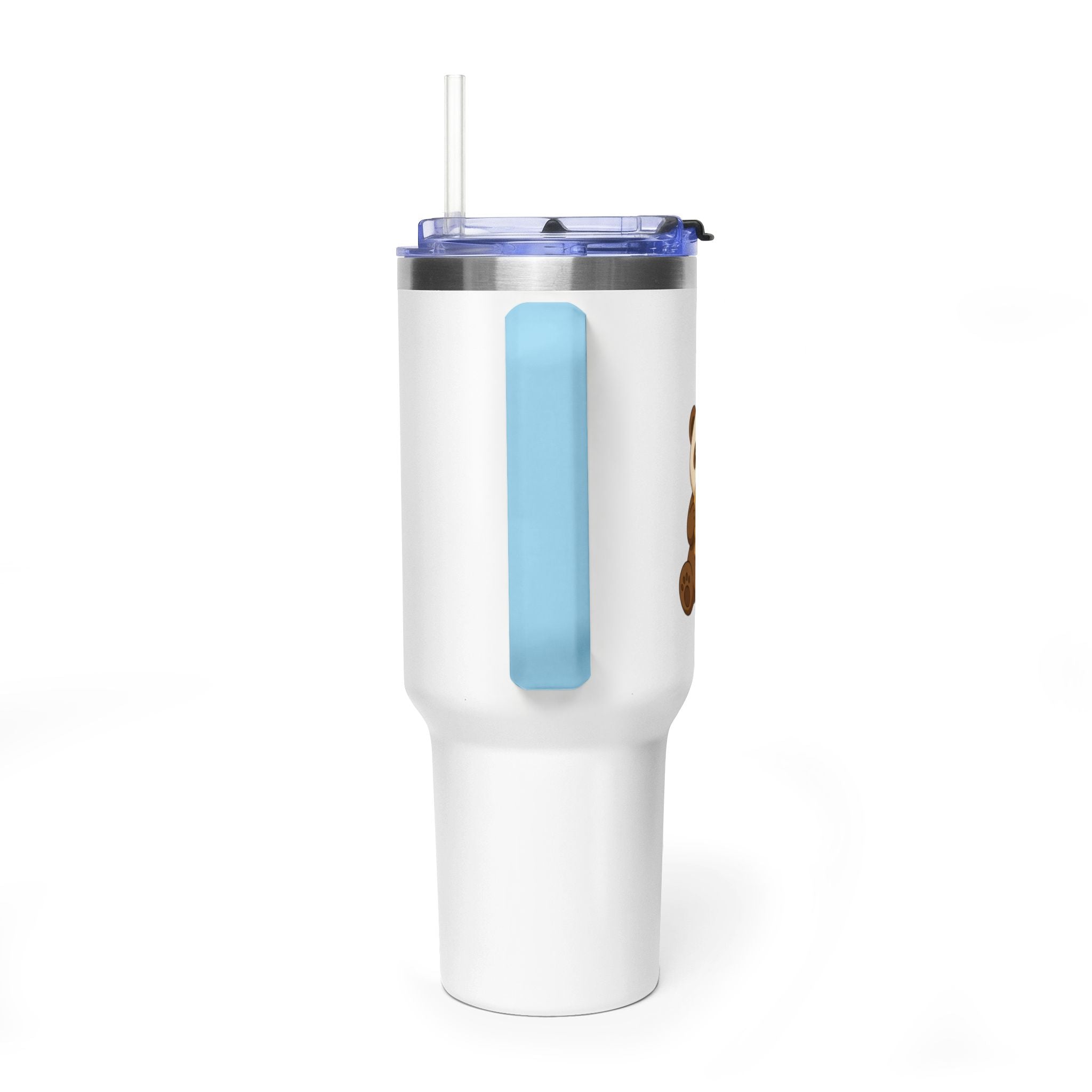 Oscar's 40oz Vacuum Tumbler with Straw (Without Background)
