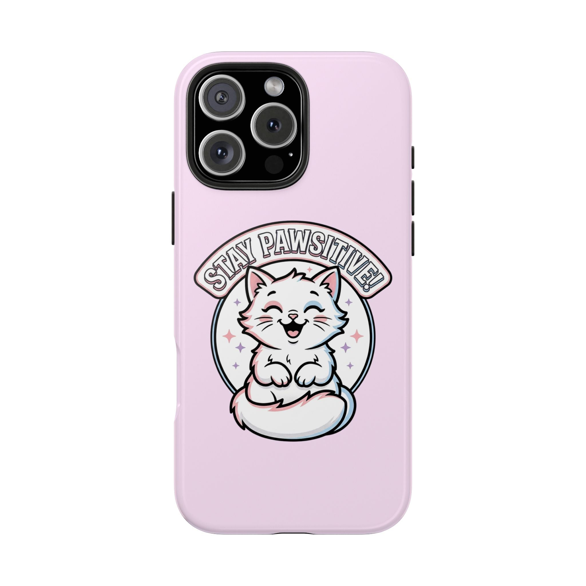 Marshmallow's Stay Pawsitive Phone Case