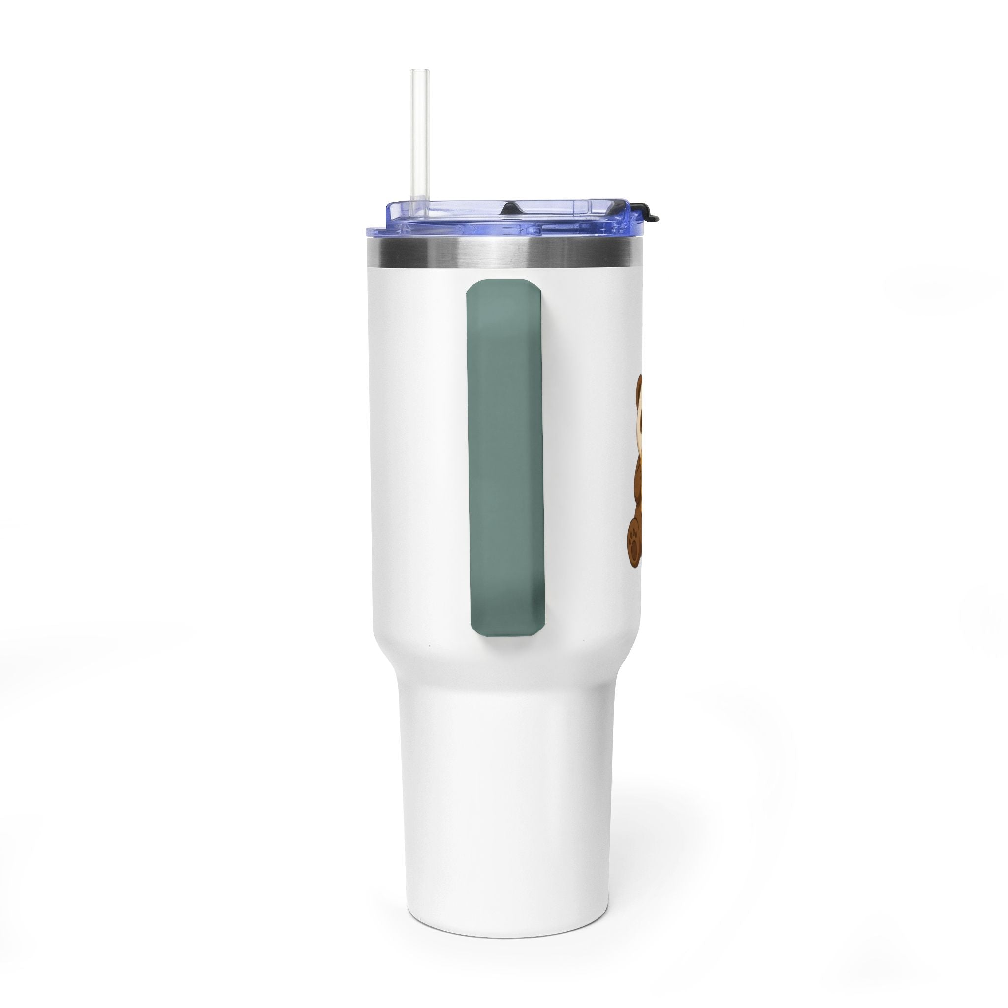 Oscar's 40oz Vacuum Tumbler with Straw (Without Background)