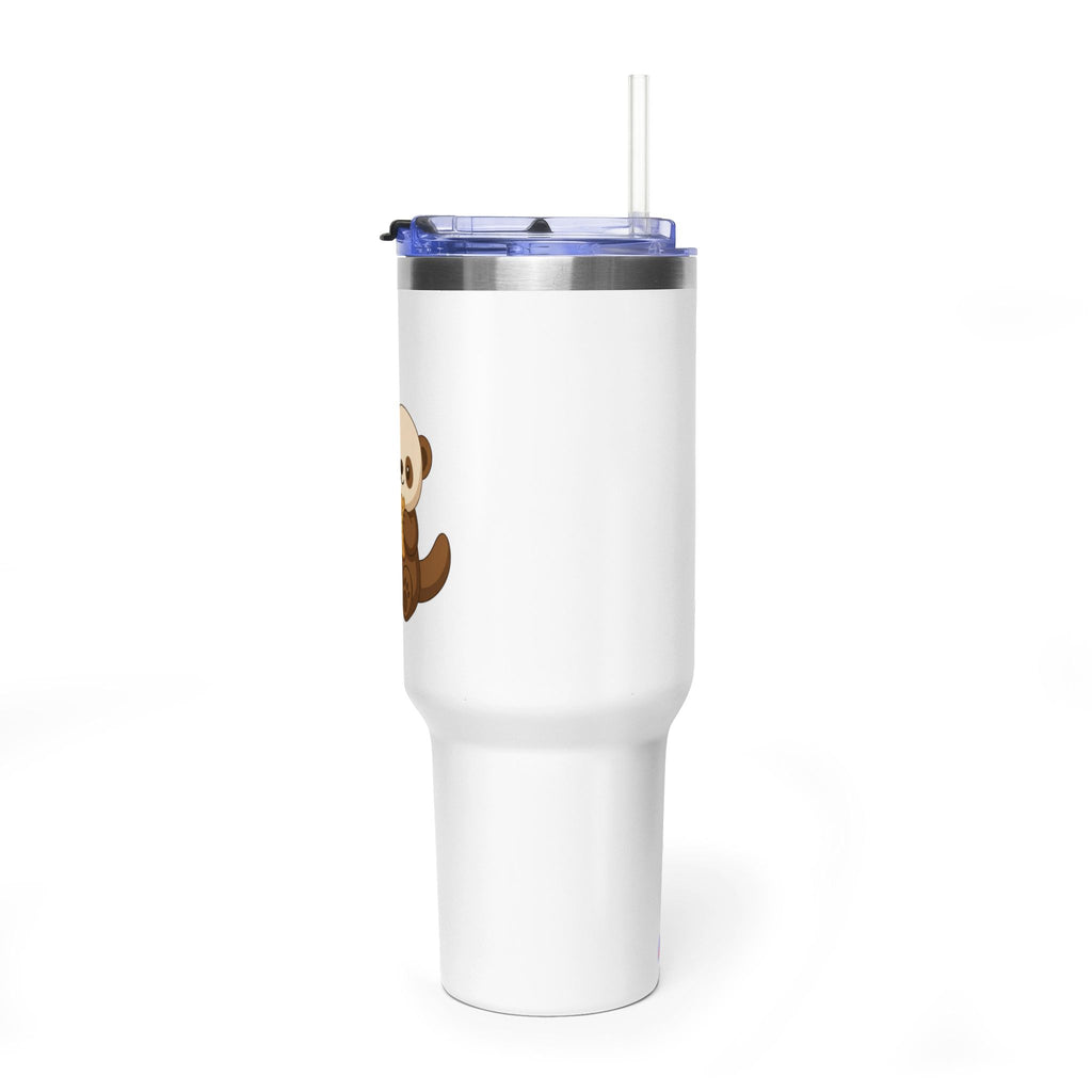 Oscar's 40oz Vacuum Tumbler with Straw (Without Background)