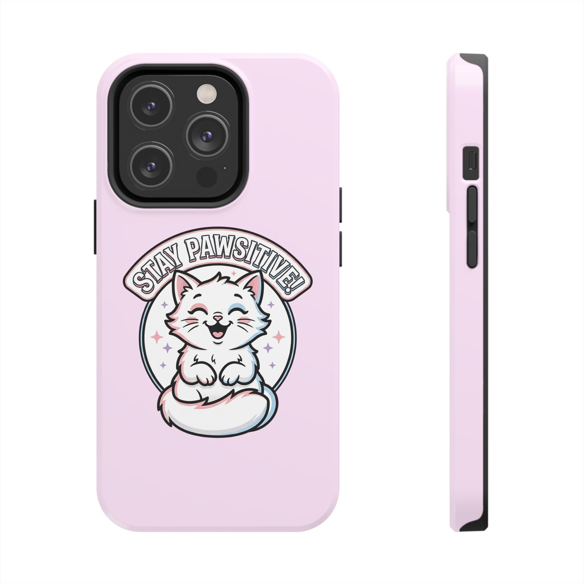 Marshmallow's Stay Pawsitive Phone Case