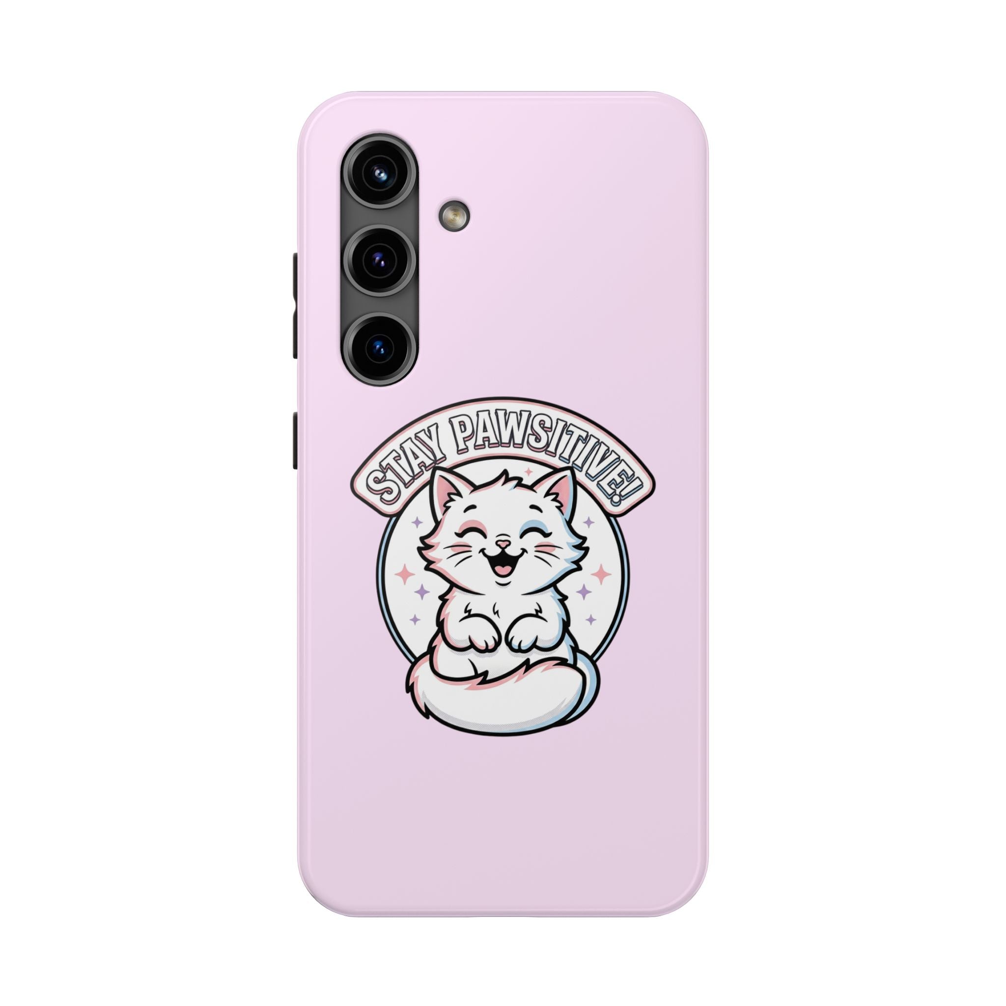 Marshmallow's Stay Pawsitive Phone Case