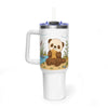 Oscar's 40oz Vacuum Tumbler with Straw (With Background)