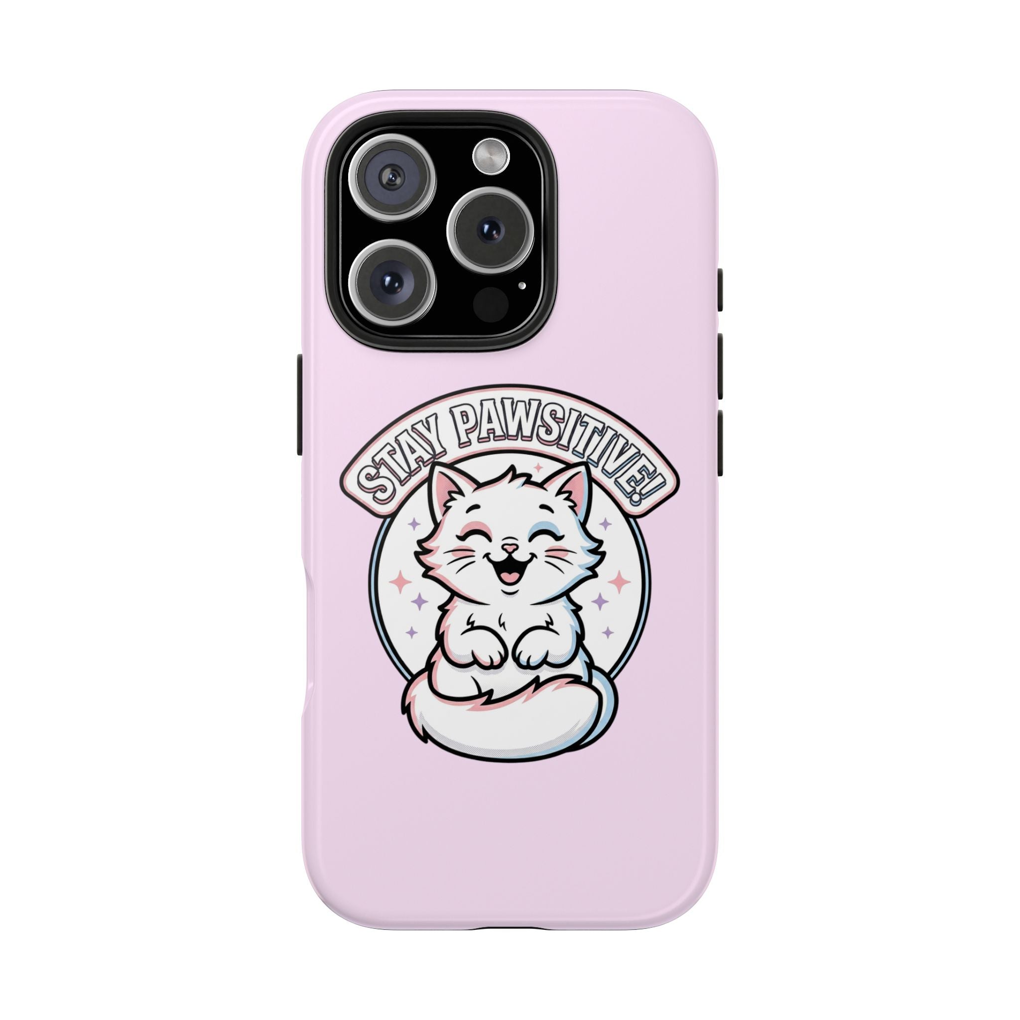 Marshmallow's Stay Pawsitive Phone Case