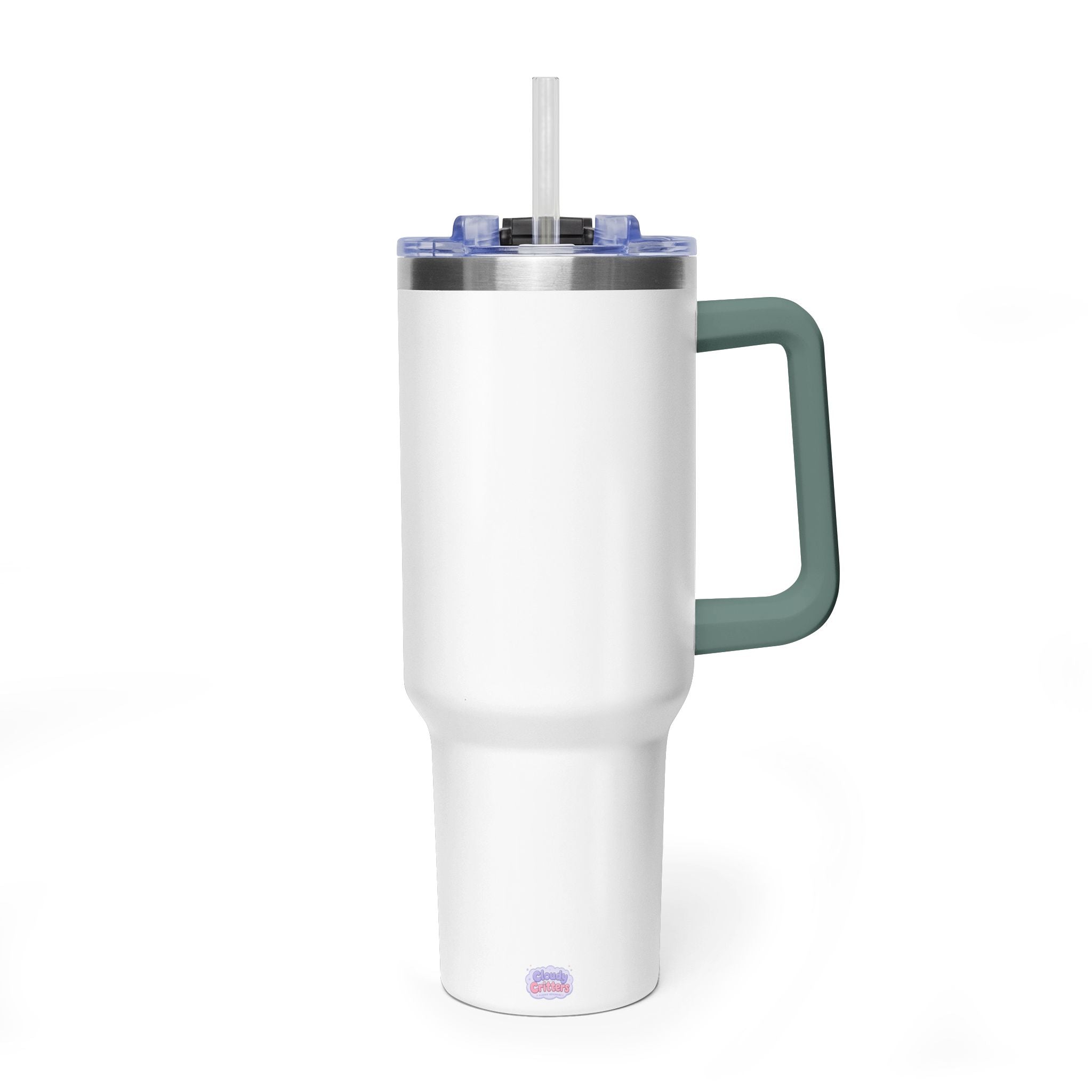 Oscar's 40oz Vacuum Tumbler with Straw (With Background)