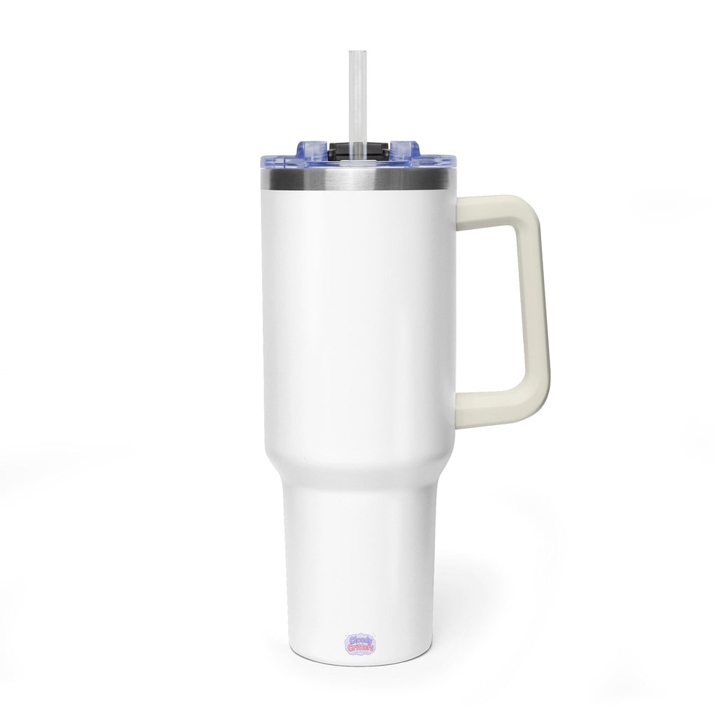 Oscar's 40oz Vacuum Tumbler with Straw (With Background)