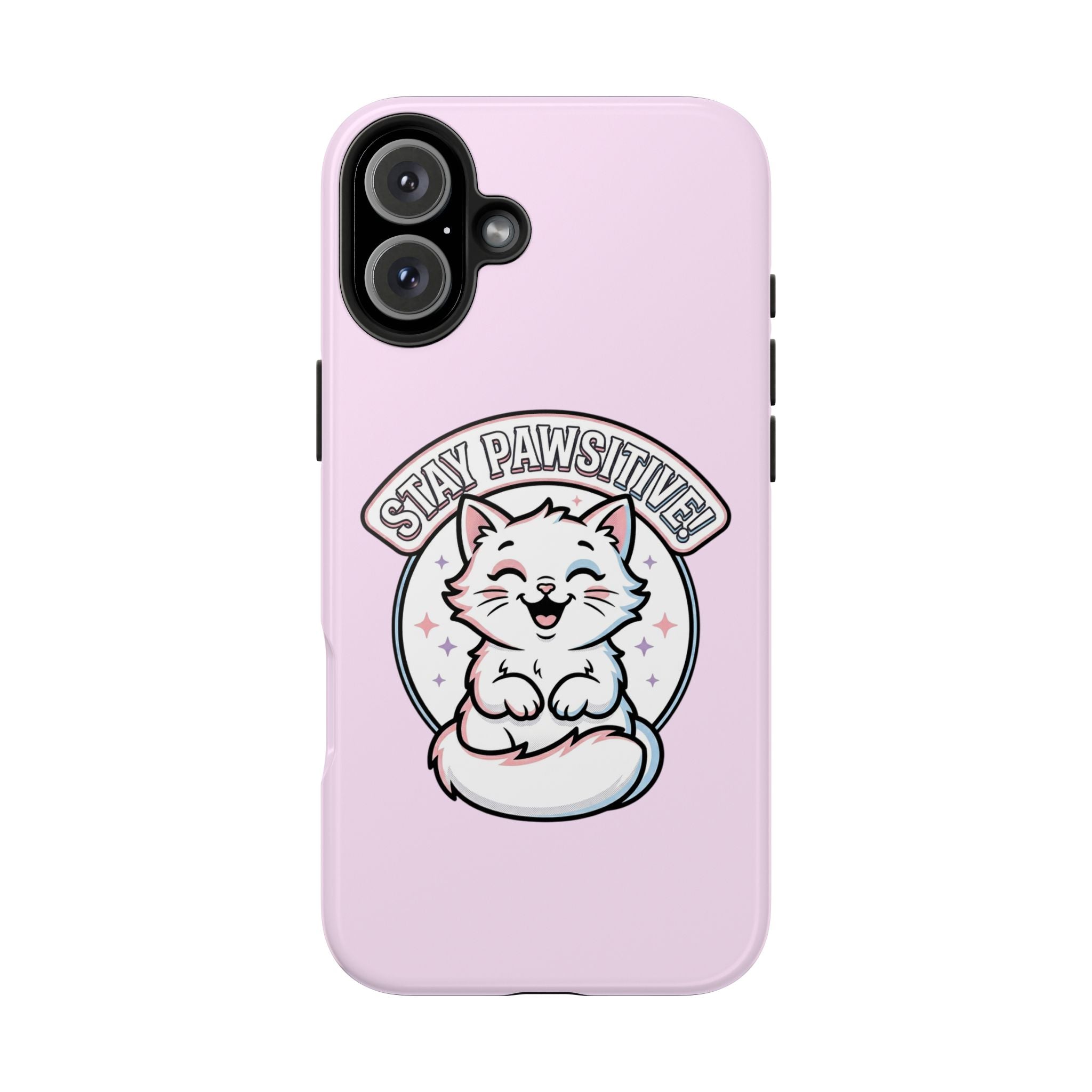 Marshmallow's Stay Pawsitive Phone Case