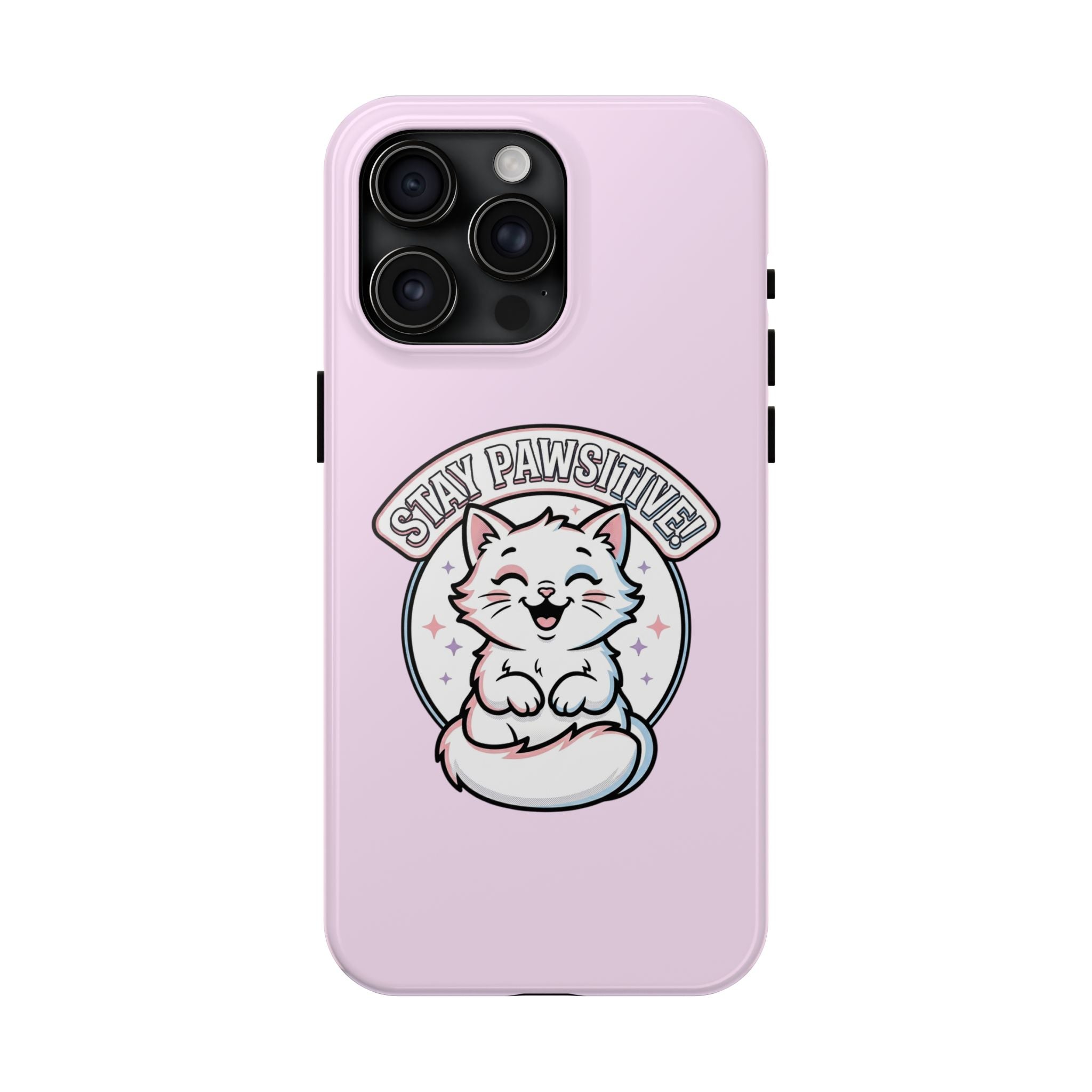 Marshmallow's Stay Pawsitive Phone Case