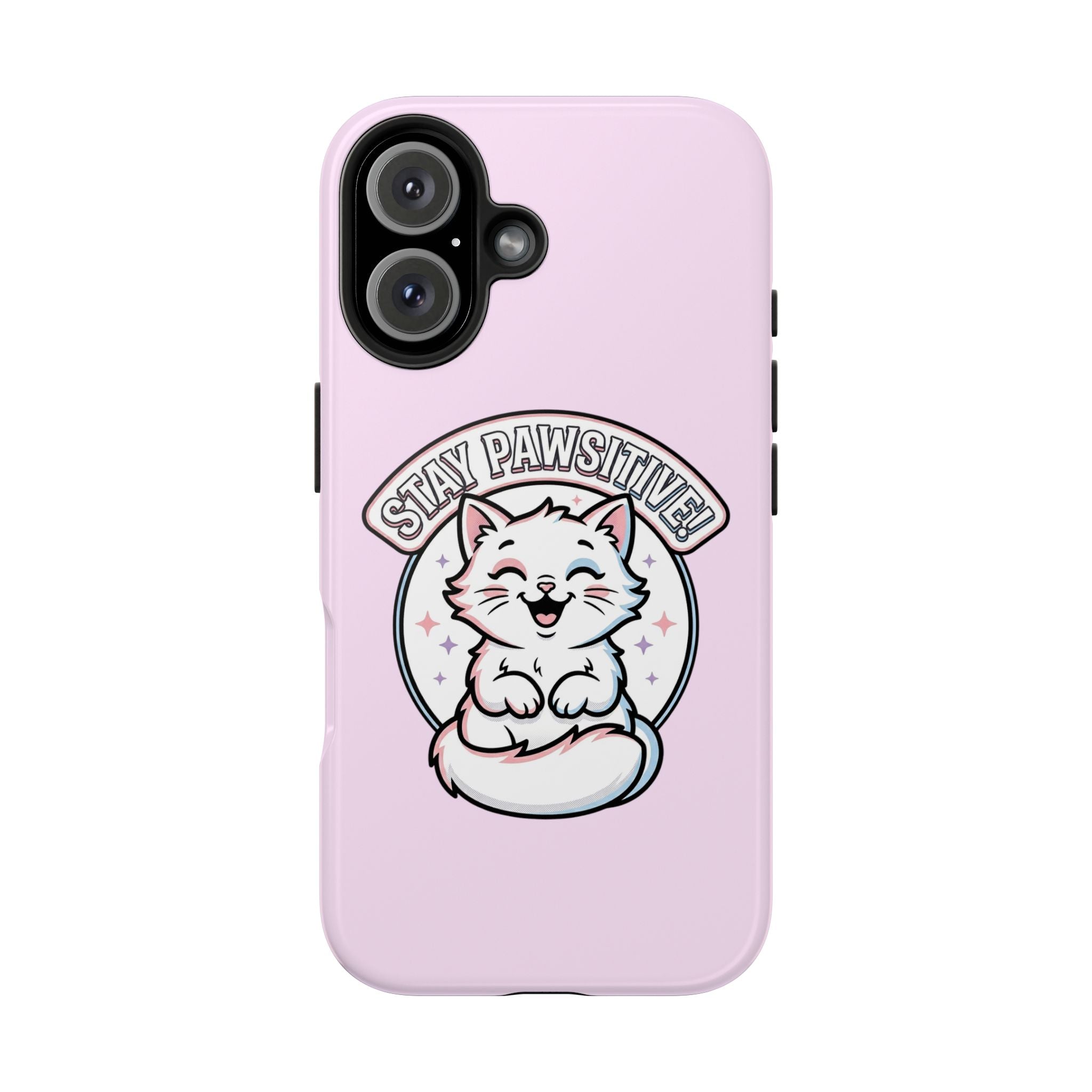Marshmallow's Stay Pawsitive Phone Case