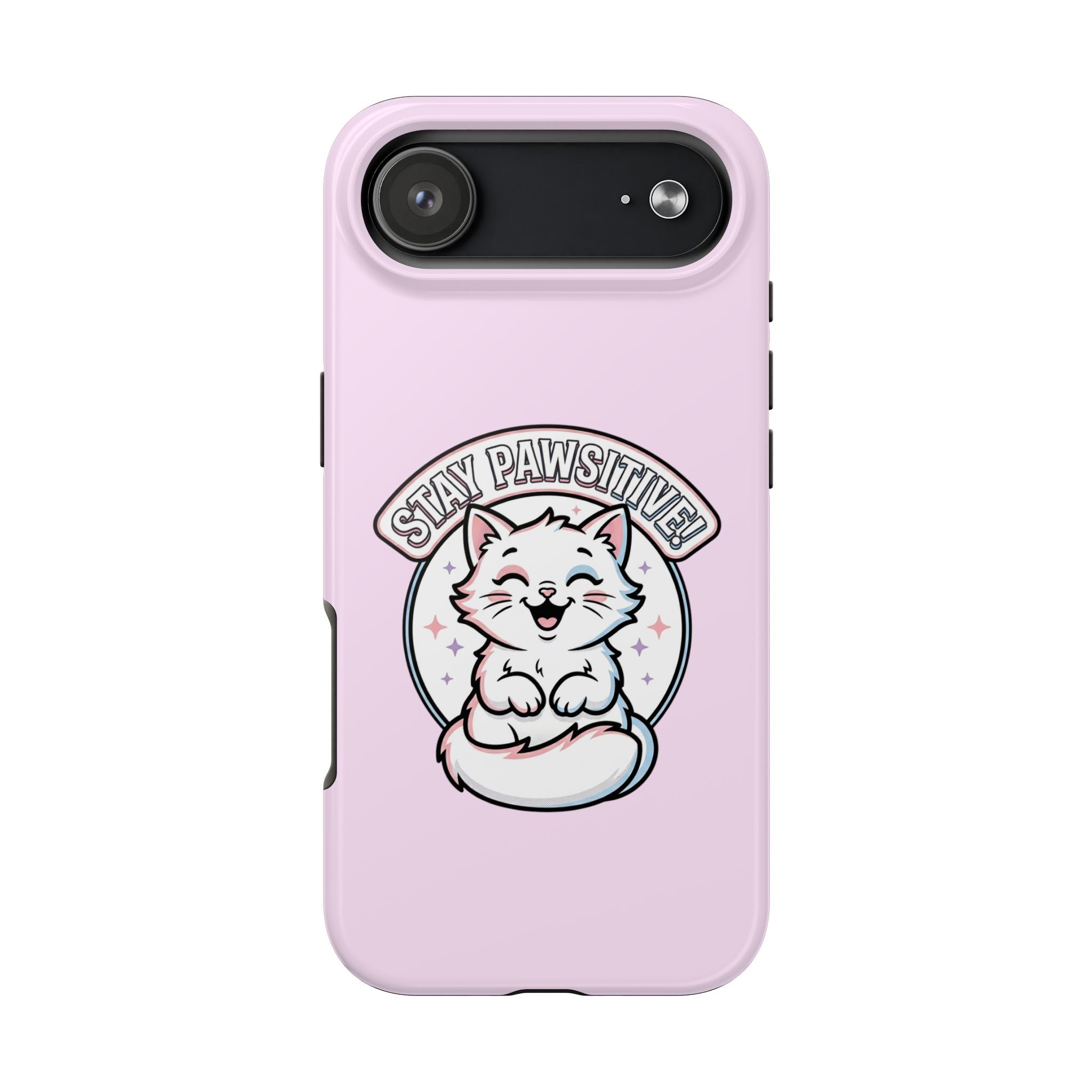 Marshmallow's Stay Pawsitive Phone Case