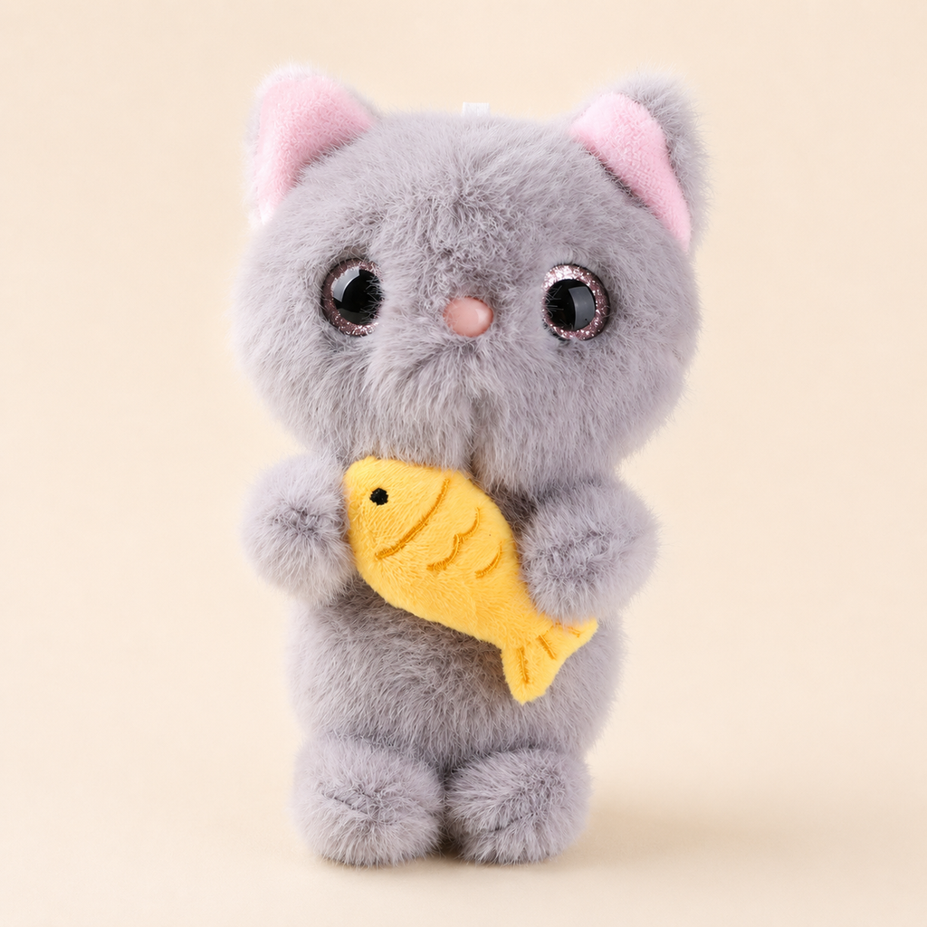 Pebble The Light Grey Kitten