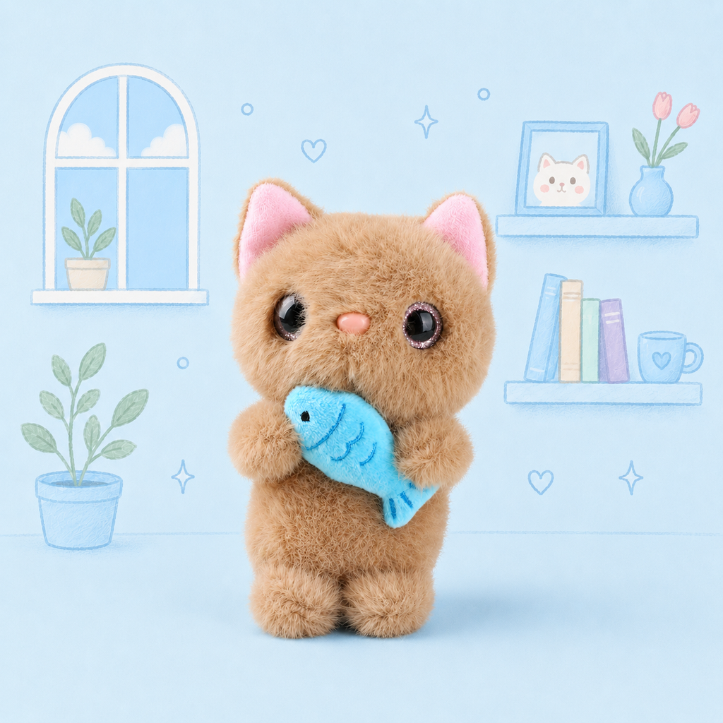 Peanut The Brown Kitten